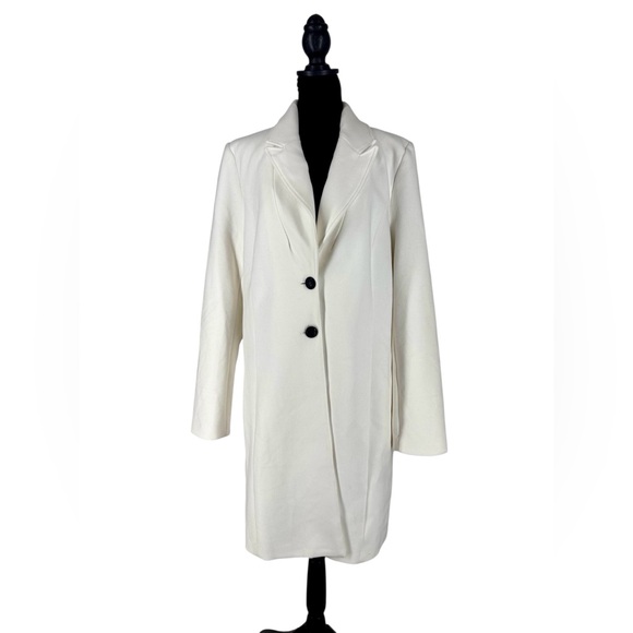 White WHBM coat New